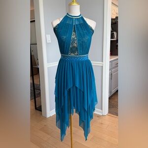 Turquoise blue lyrical